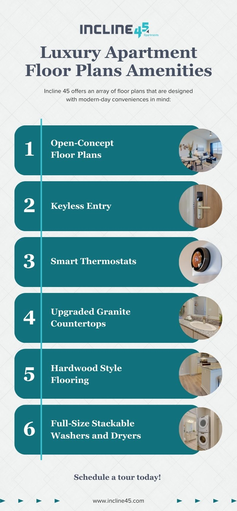 Luxurious Amenities at Incline 45 Apartments - Luxury Community Apartment Amenities
